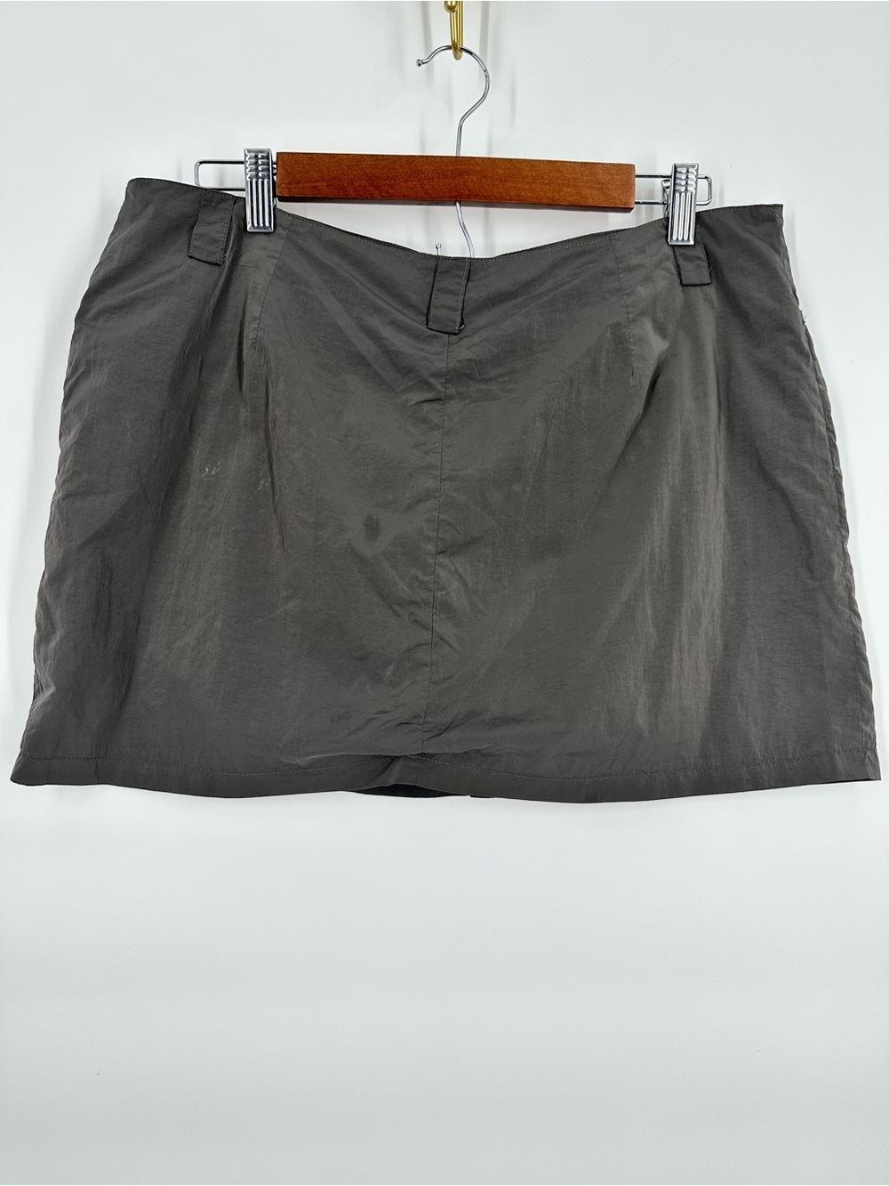 Princess Polly Dark Grey Cargo Utility Mini Skirt Y2K - Picture 5 of 12